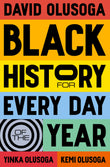 Front cover of the book 'Macmillan Black History for Every Day of the Year.' by David Olusoga.