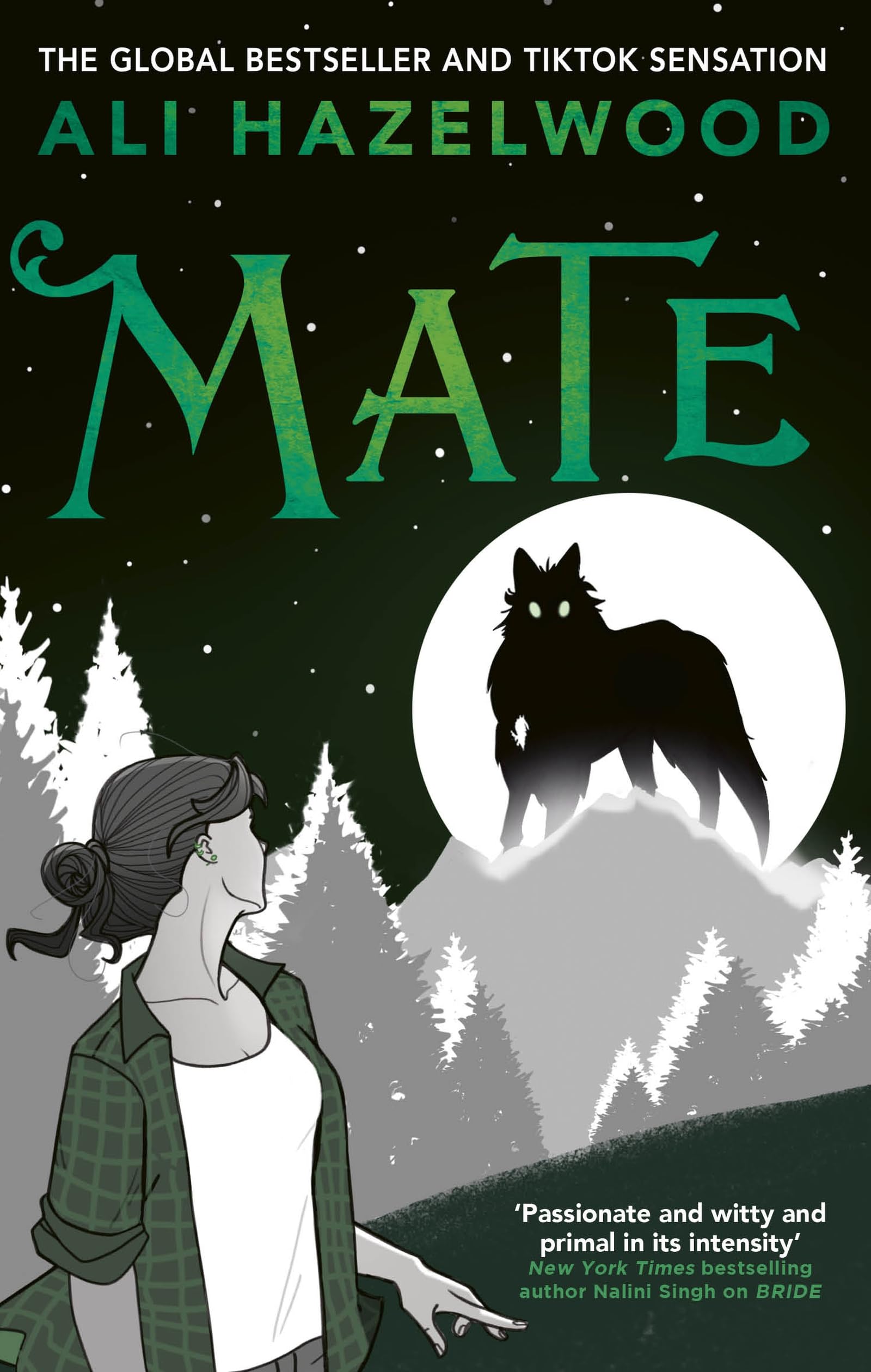 Front cover of the book 'Mate' by Ali Hazelwood.