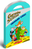 Front cover of the book 'Geronimo Stilton Treasure Chest (Slip Case) (Box Set -Set of 1 Books)' by Scholastic.