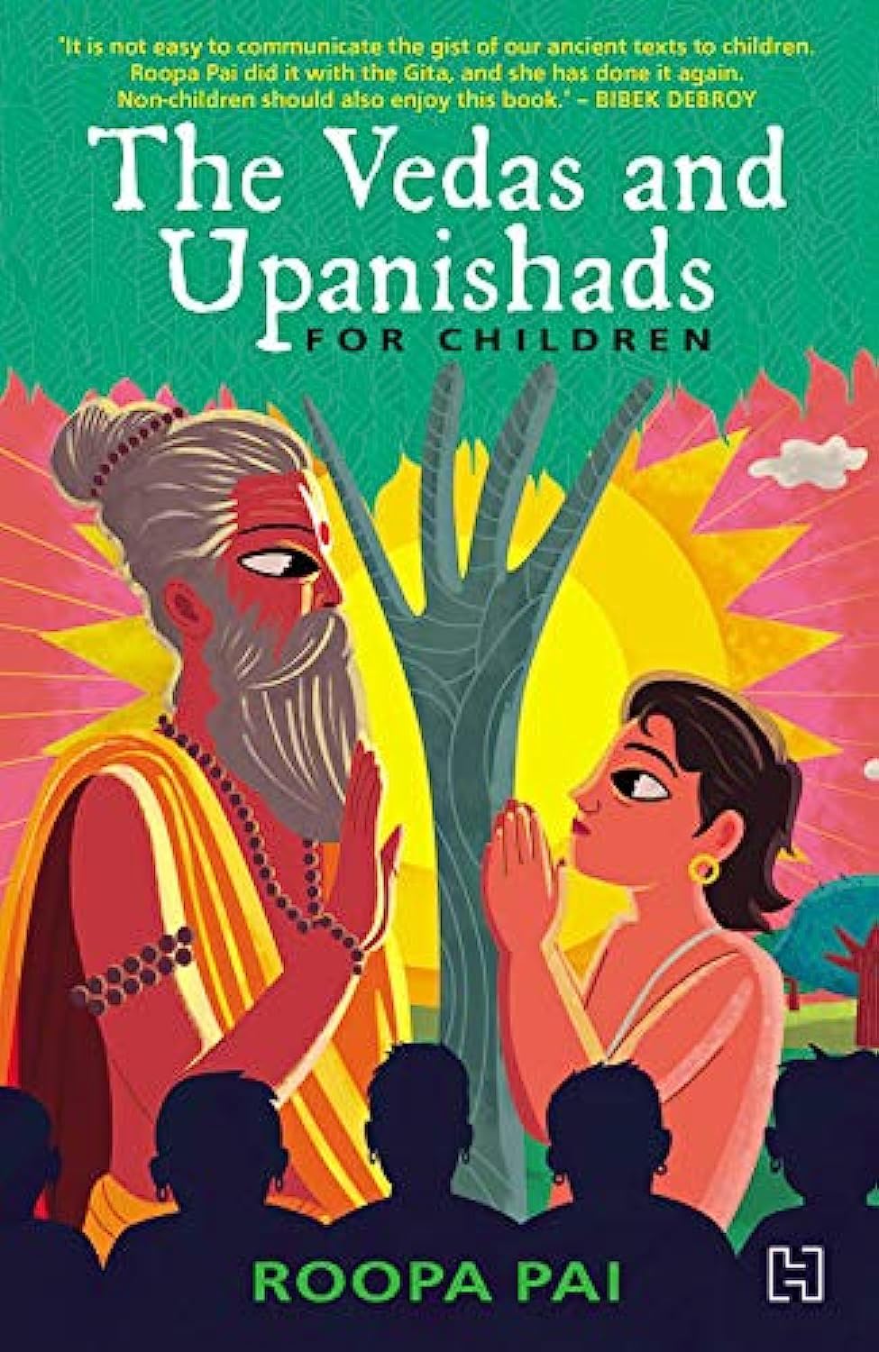Front cover of the book 'The Vedas And Upanishads For Children' by Pai Roopa.