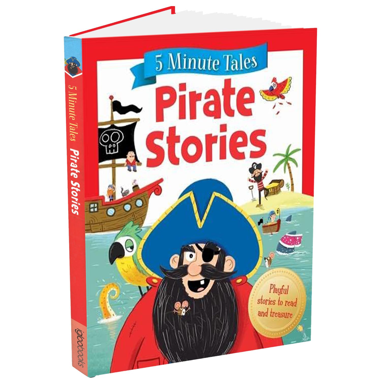 Front cover of the book '5 Minute Pirate Stories (Young Story Time)' by Na.