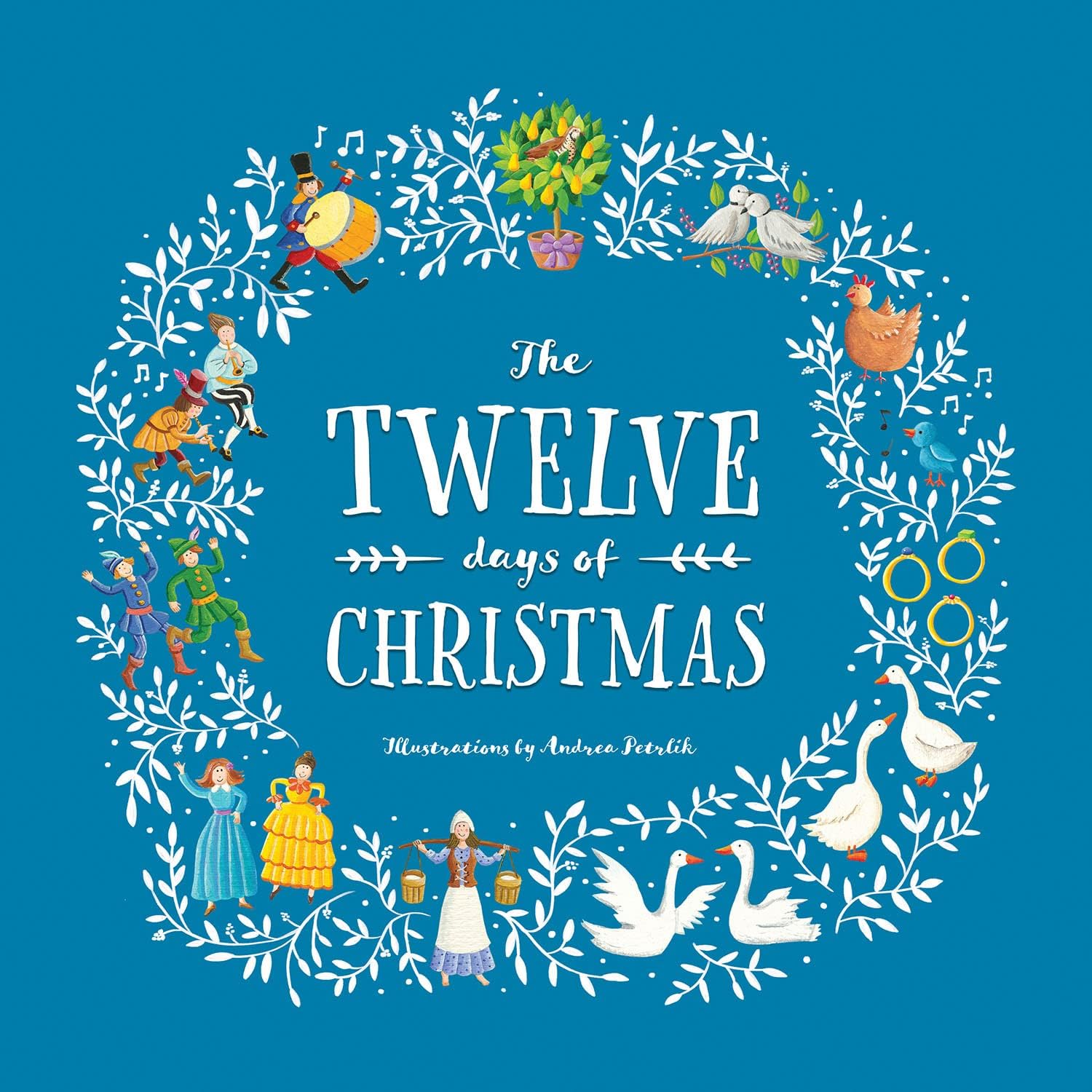 Front cover of the book 'The Twelve Days of Christmas (Picture Storybooks)' by Frederic Austin.