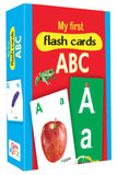 Front cover of the book 'My Flash Cards ABC' by Om Books.
