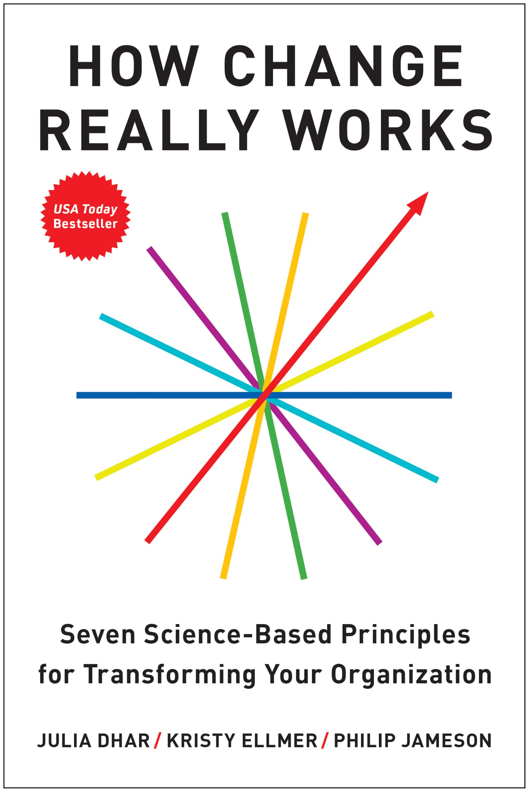 Front cover of the book 'How Change Really Works: Seven Science-Based Principles for Transforming Your Organization' by Dhar, Julia.