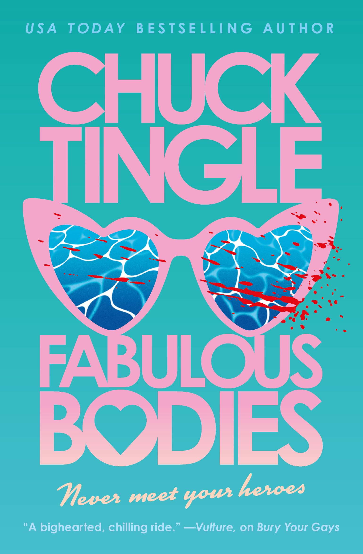 Front cover of the book 'Fabulous Bodies' by Chuck Tingle.