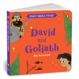Front cover of the book 'David and Goliath (Old Testament): First Bible Story | An Illustrated Story Book for Kids I Ages 5+ [Penguin Early Learn' by Pengiun.