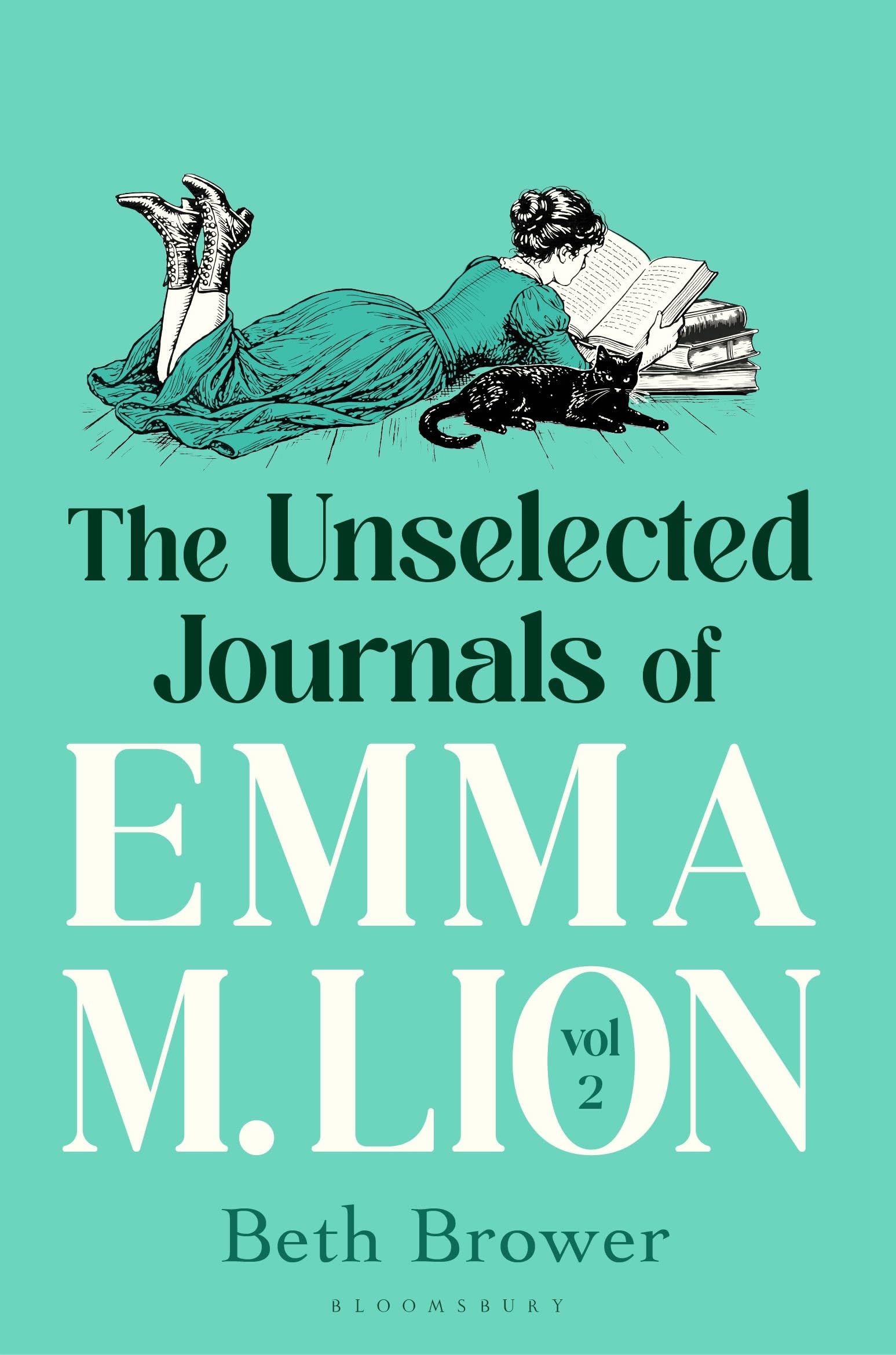 Front cover of the book 'The Unselected Journals of Emma M. Lion, vol. 2' by Beth Brower.