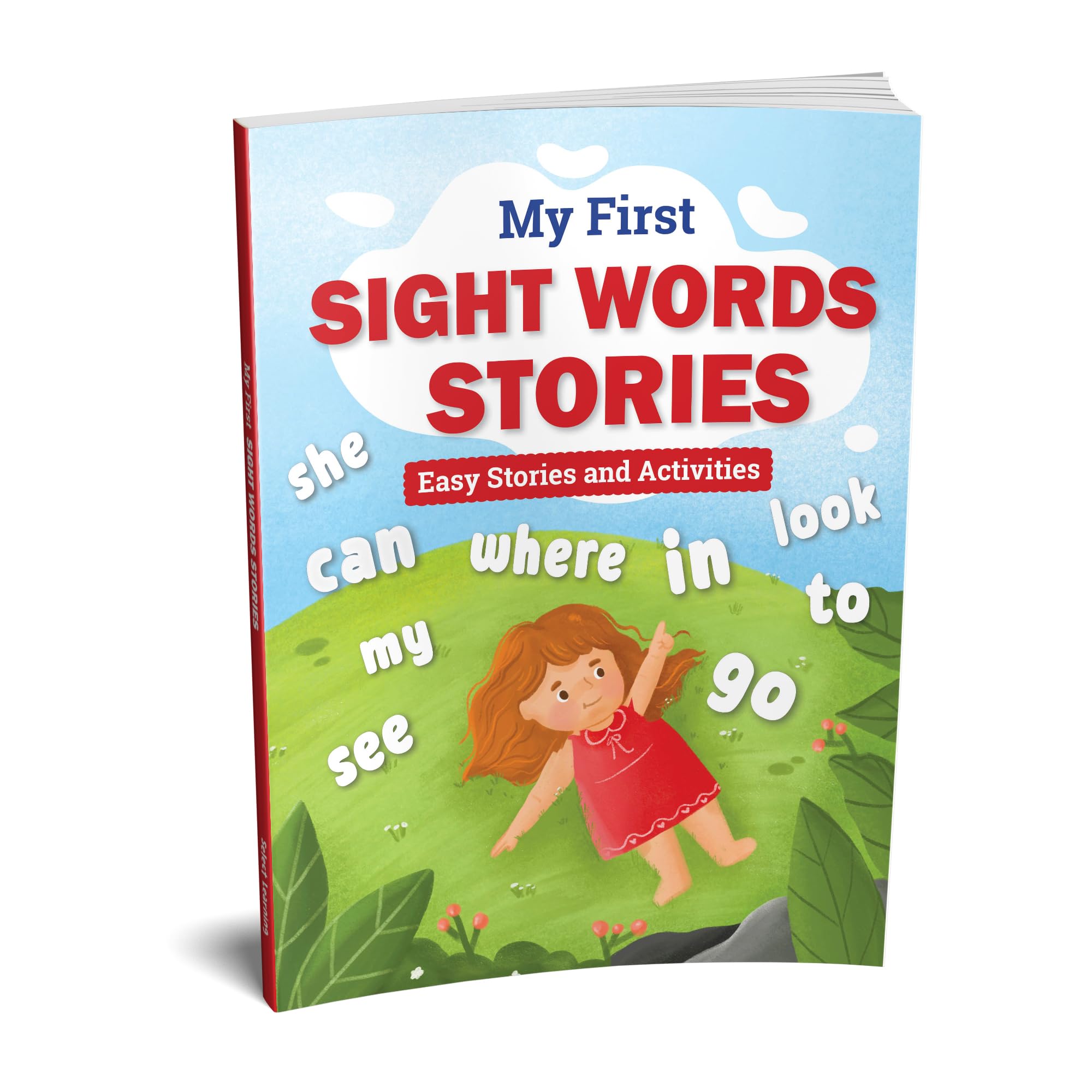 Front cover of the book 'My First Sight Word Stories: Fun Tales and Activities: Short & Simple Stories for Early Reading Success | High-Frequency' by Penguin Books.