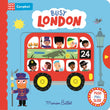 Front cover of the book 'Busy London: A Push, Pull and Slide Book (Campbell London)' by Marion Billet.