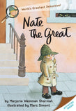 Front cover of the book 'Nate the Great' by Sharmat Marjorie.