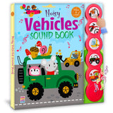 Front cover of the book 'Hello Friend Books: Noisy Vehicles Sound Book - Sound & Picture Book for Toddlers | Interactive Music Book for Kids Ages' by Brijbasi.