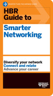 Front cover of the book 'HBR Guide to Smarter Networking (HBR Guide Series)' by Harvard Business Review.