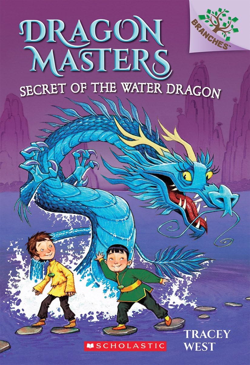Front cover of the book 'Dragon Masters #3: Secret Of The Water Dragon' by Tracey West.