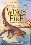 Front cover of the book 'Wings of Fire #01: The Dragonet Prophecy' by Scholastic Inc.