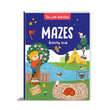 Front cover of the book 'Fun with Activities: Mazes' by Penguin.