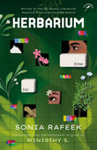 Front cover of the book 'Herbarium' by Sonia Rafeek & Translated from the Malayalam original by Ministhy S..