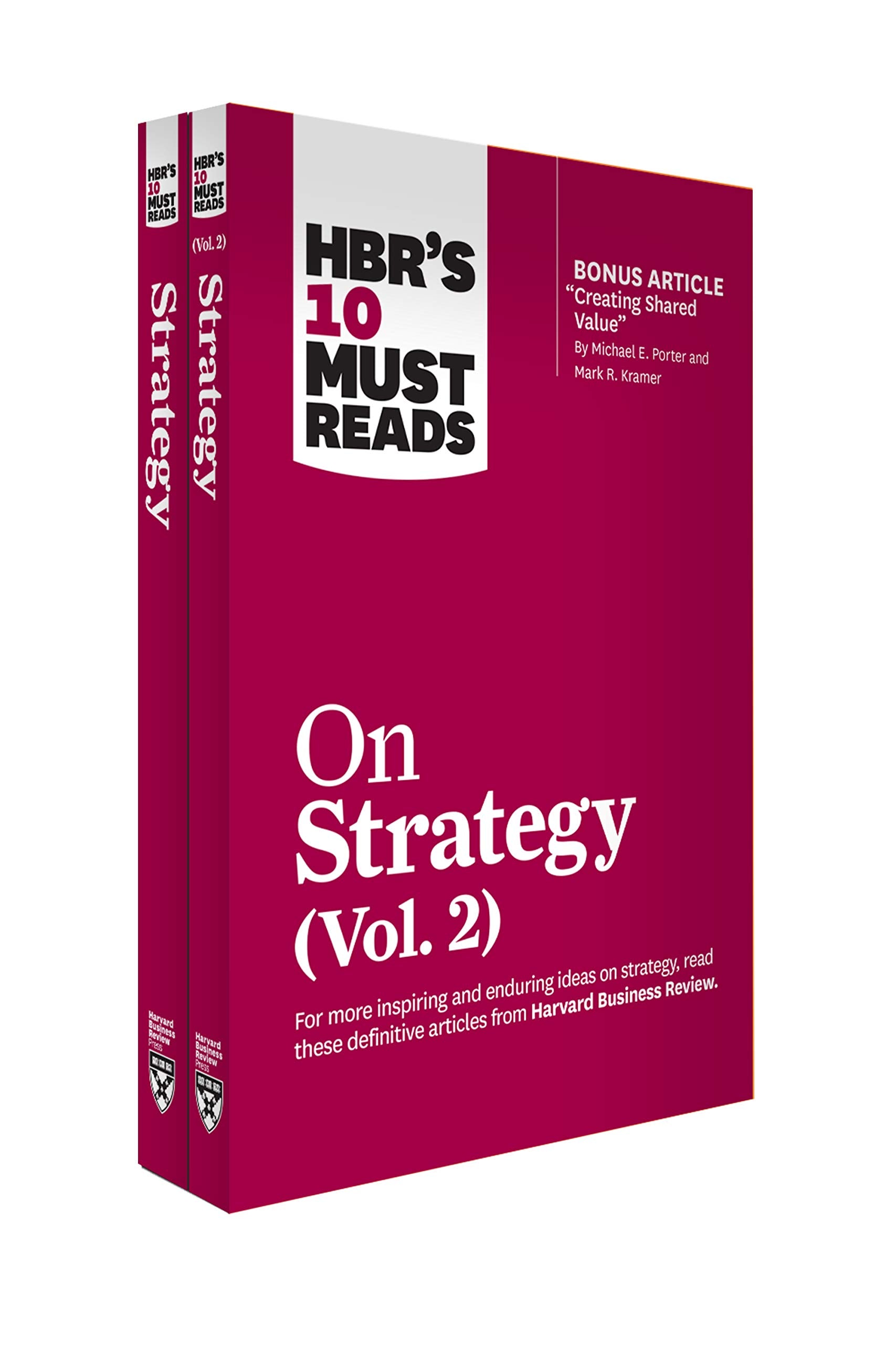 Front cover of the book 'HBR's 10 Must Reads on Strategy 2-Volume Collection' by Review, Harvard Business.