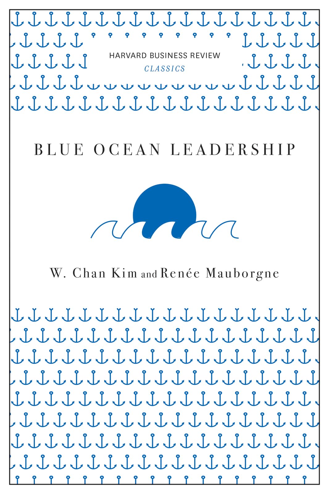 Front cover of the book 'Blue Ocean Leadership (Harvard Business Review Classics)' by Kim, W. Chan.