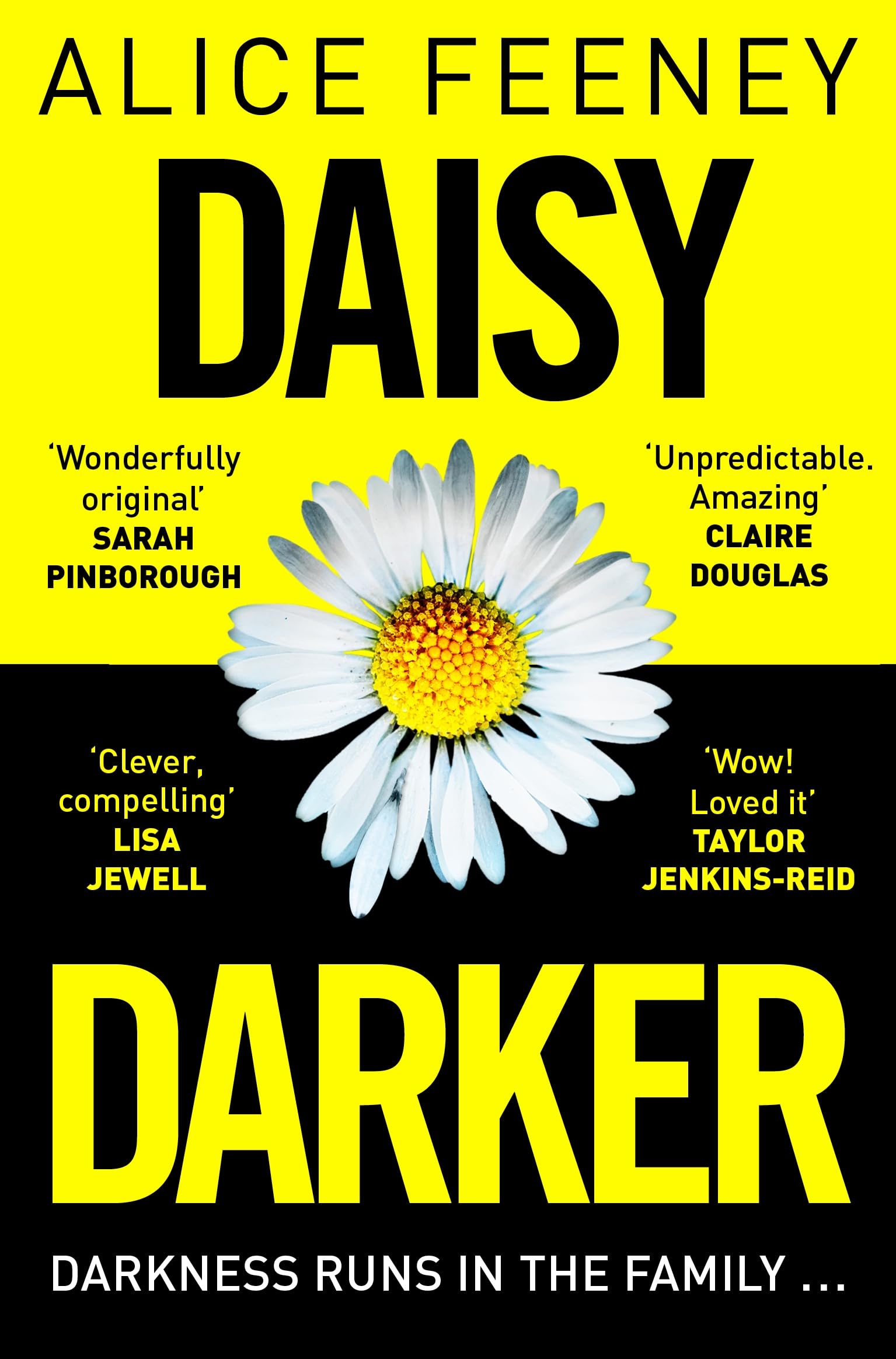Front cover of the book 'Daisy darker' by Alice Feeney.