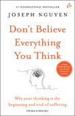 Front cover of the book 'Don't believe everything you think' by Joseph Nguyen.