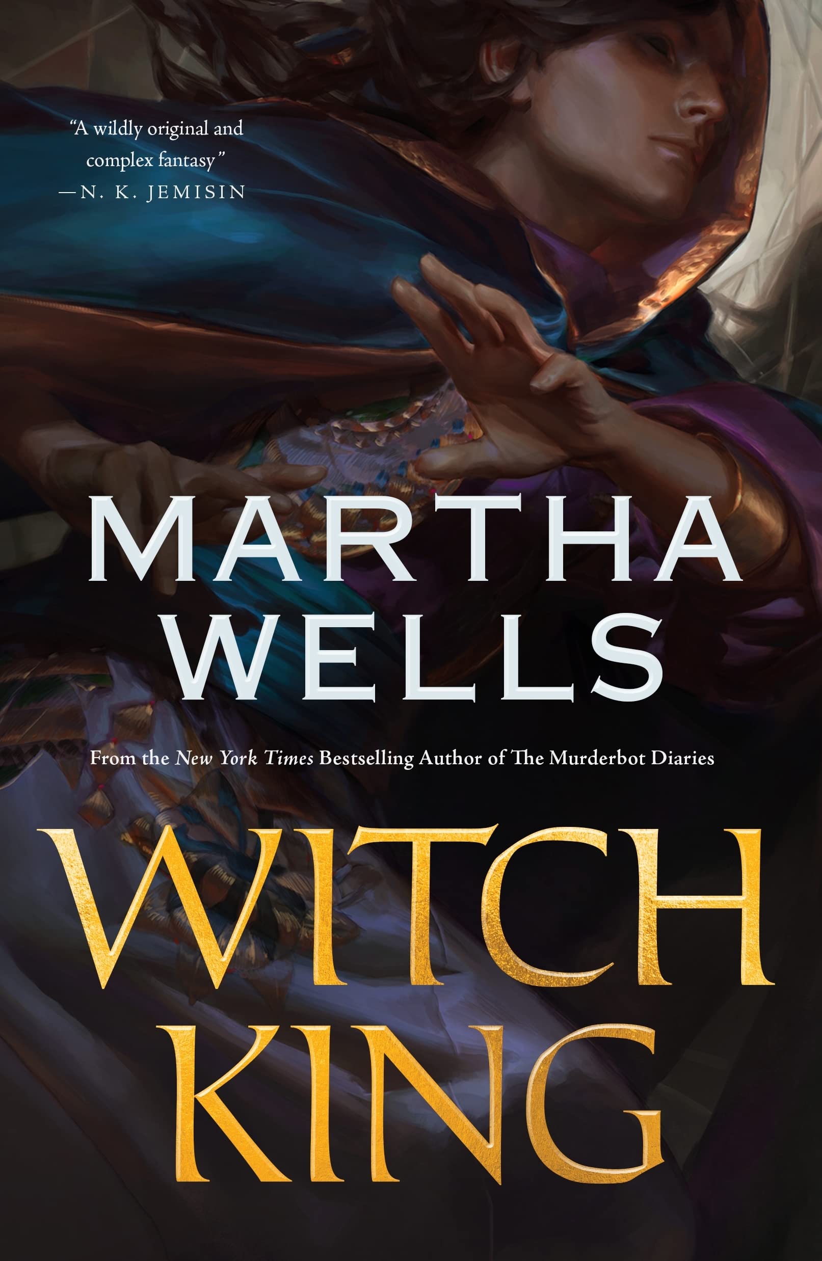 Front cover of the book 'Witch King' by Martha Wells.