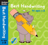 Front cover of the book 'Best Handwriting For Ages 7-8' by Brodie, Andrew.
