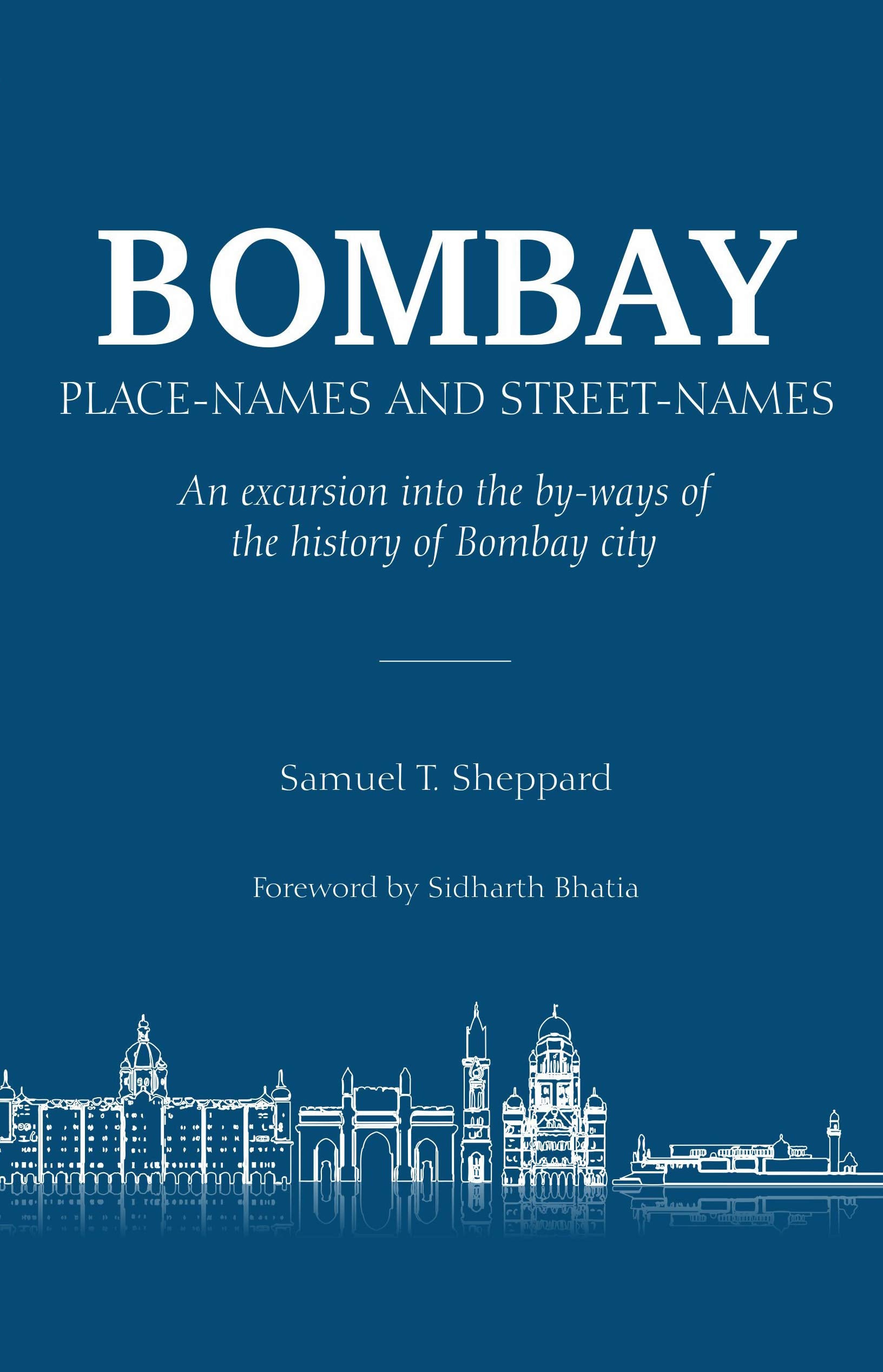 Front cover of the book 'BOMBAY PLACE NAMES AND STREET NAMES' by Na.