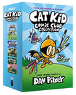 Front cover of the book 'Cat Kid Comic Club: The Trio Collection (#1-3)' by Dav Pilkey.