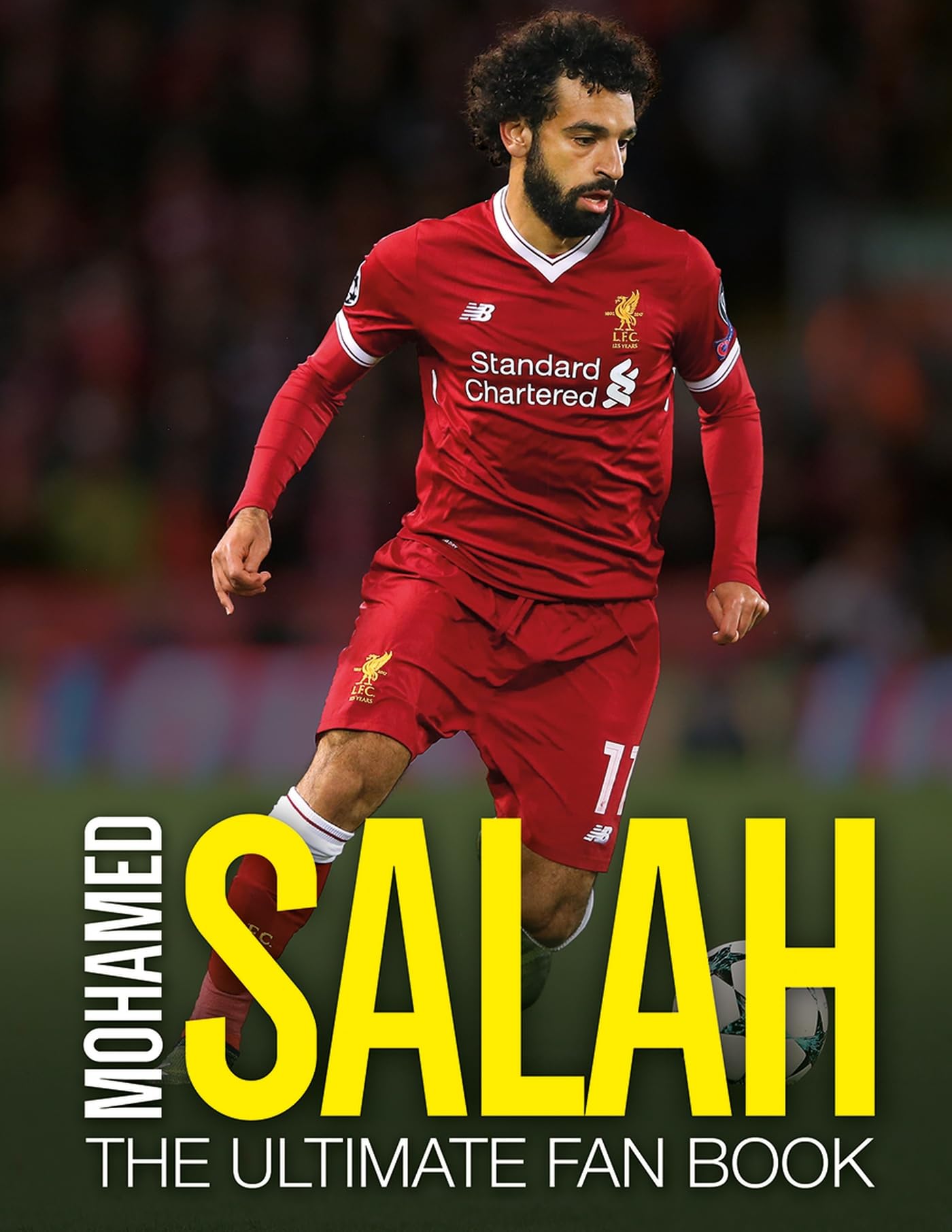 Front cover of the book 'Mohamed Salah: The Ultimate Fan Book' by Besley, Adrian.