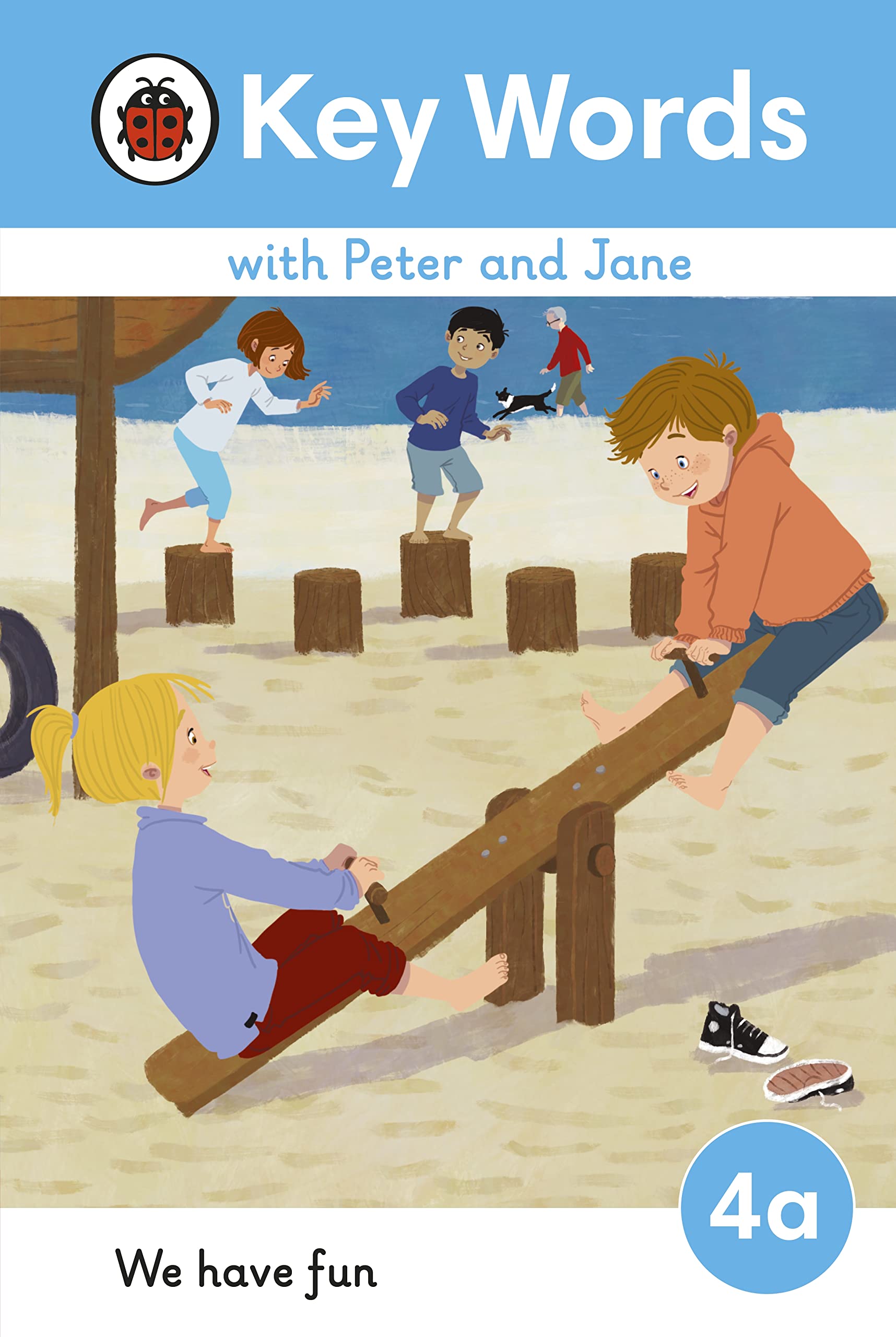 Front cover of the book 'Key Words with Peter and Jane Level 4a - We Have Fun!' by Ladybird.