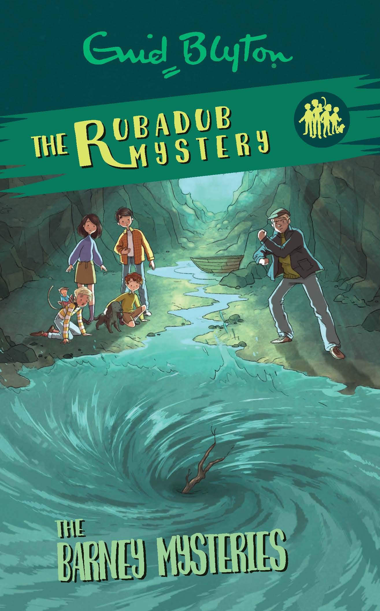 Front cover of the book 'The Rubadub Mystery' by Blyton, Enid.
