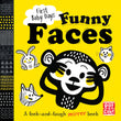 Front cover of the book 'First Baby Days Funny Faces' by Pat-a-Cake.