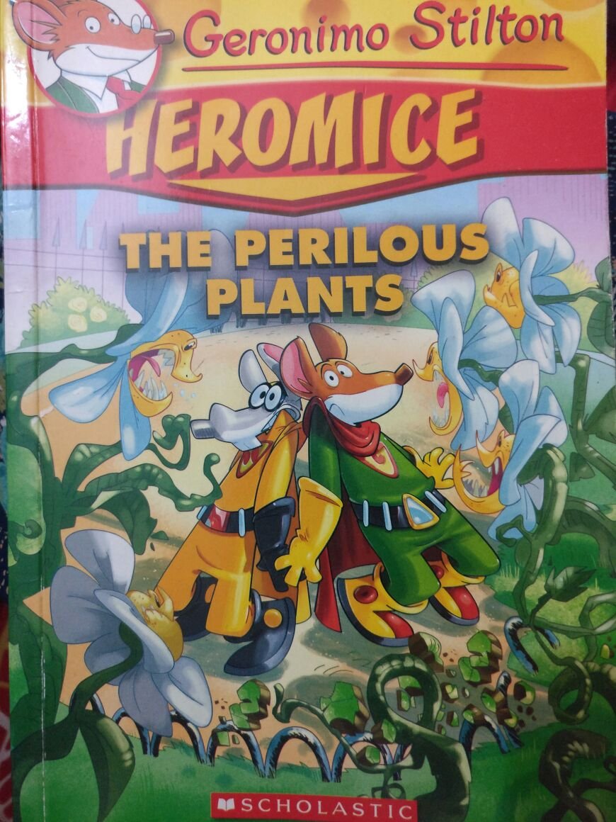 Front cover of the Paperback book 'Geronimo Stilton Heromice #4: The Perilous Plants NILL' by Geronimo Stilton.