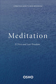 Front cover of the book 'Meditation' by Osho.