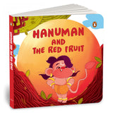 Front cover of the book 'Tales of Hindu Gods and Goddesses: Hanuman and the Red Fruit' by Pengiun.