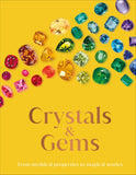 Front cover of the book 'Crystal and Gems: From Mythical Properties to Magical Stories (DK Secret Histories)' by Dk.