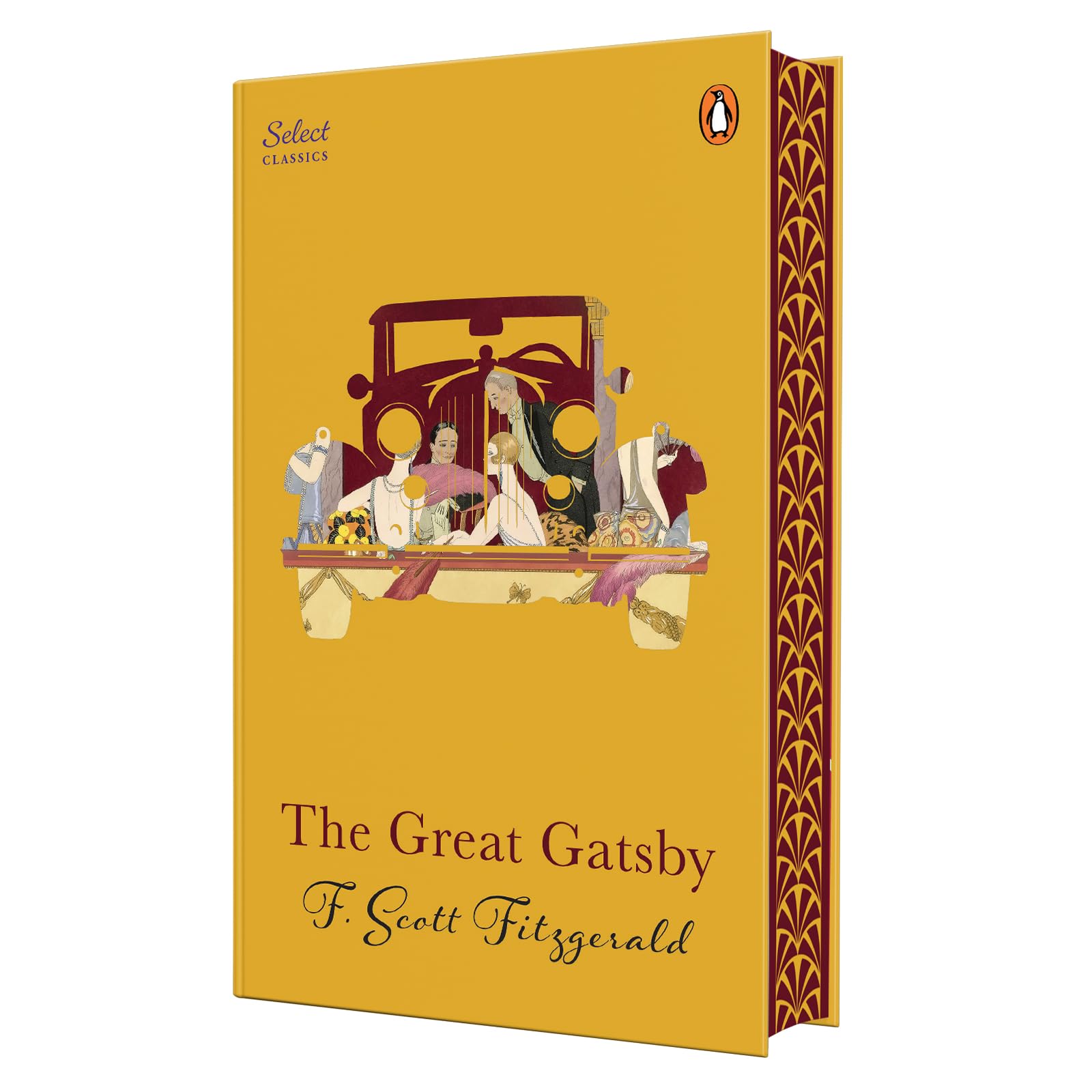 Front cover of the book 'The Great Gatsby (HB) (Select Classics)' by Scott F. Fitzgerald.