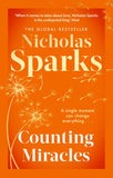Front cover of the book 'Counting miracles' by Nicholas Sparks.