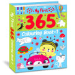 Front cover of the book '365 Colouring Book-1' by Na.