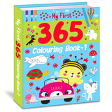 Front cover of the book '365 Colouring Book-1' by Na.