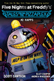 Front cover of the book 'Five Nights at Freddy's Tales from the Pizzaplex #2 Happs' by Scott Cawthon, Elley Cooper & Andrea Waggener.