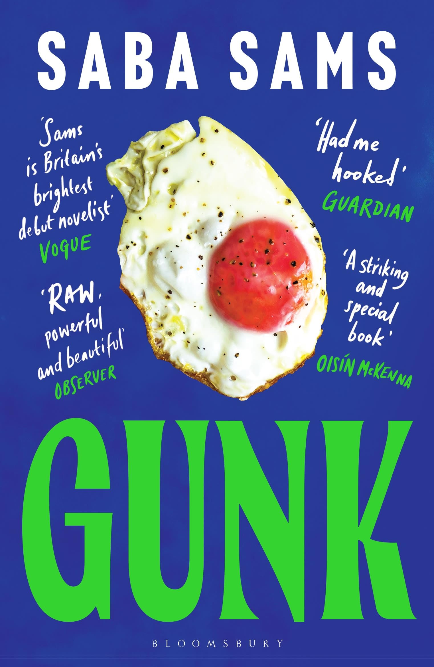 Front cover of the book 'Gunk' by Saba Sams.