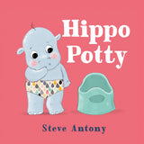 Front cover of the book 'MACMILLAN Hippo Potty.' by Steve Antony.
