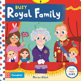 Front cover of the book 'Busy Royal Family (57) (Busy Books)' by Campbell Books.