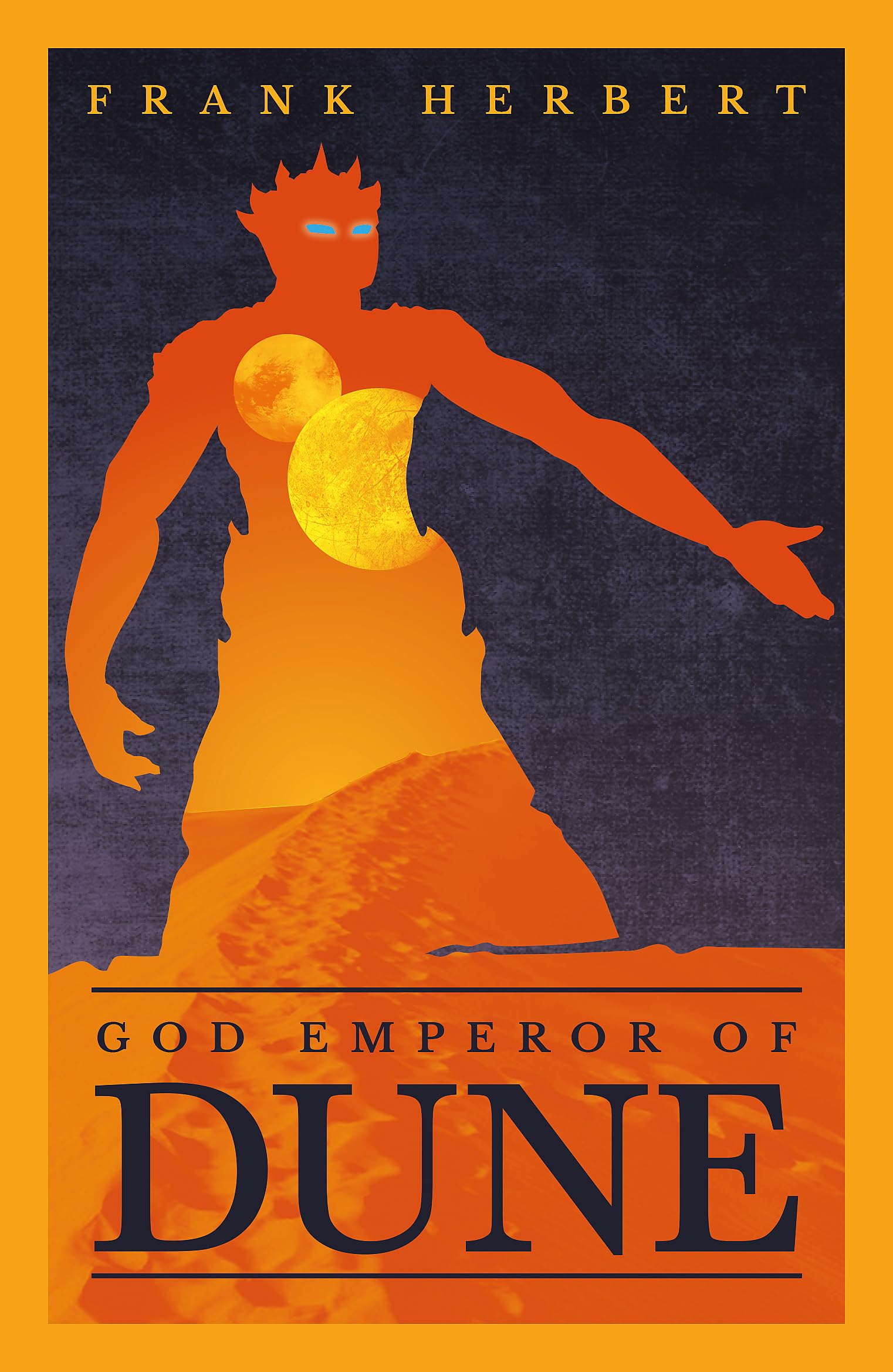 Front cover of the book 'God emperor of dune (dune 4)' by Frank Herbert.