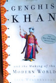 Front cover of the book 'Genghis Khan' by Weatherford Jack.