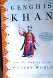 Front cover of the book 'Genghis Khan' by Weatherford Jack.