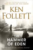Front cover of the book 'The Hammer of Eden' by Ken Follett.