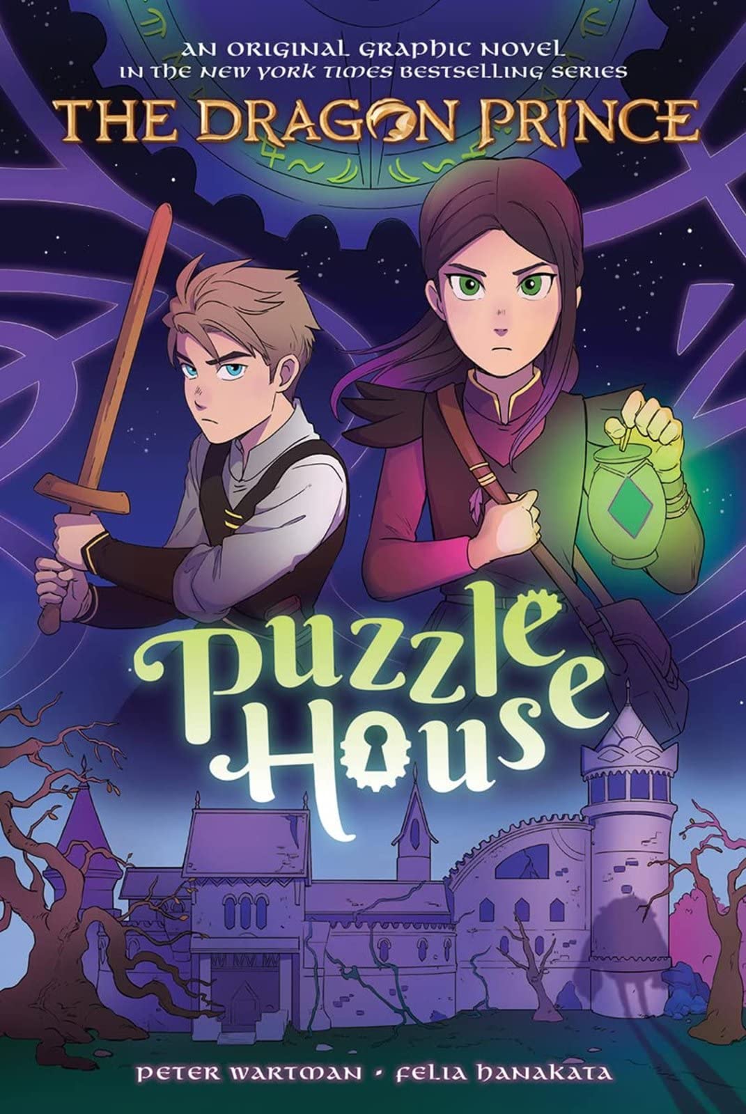 Front cover of the book 'Puzzle House (The Dragon Prince Graphic Novel #3) (3)' by Nicole Andelfinger.