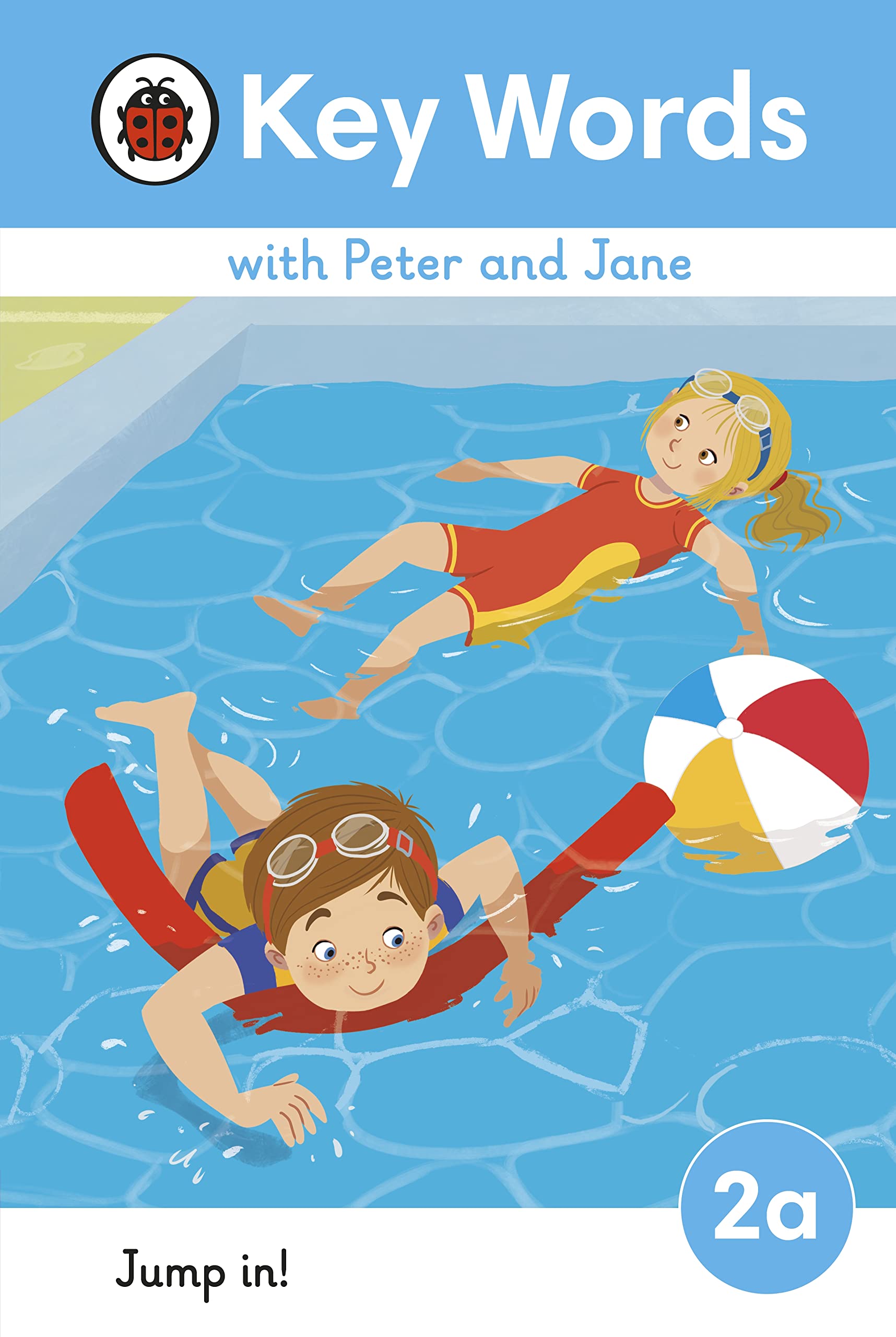Front cover of the book 'Key Words with Peter and Jane Level 2a - Jump In! (Ladybird Readers)' by Ladybird.